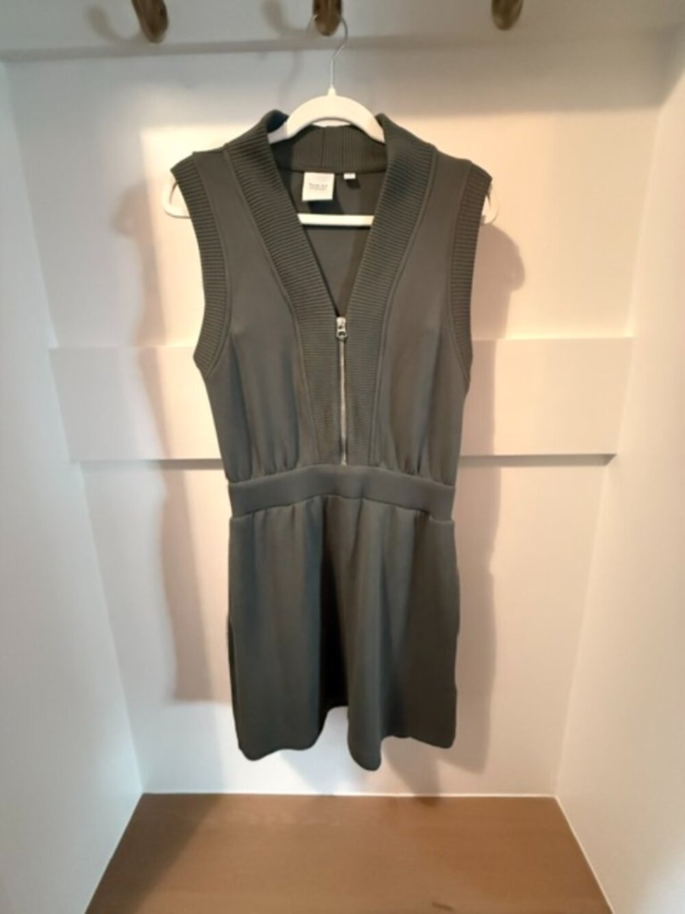 Varley Polyanna Half Zip Dress